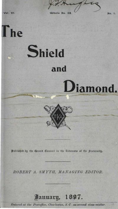 Shield and Diamond, Vol. 6, No. 1, January 1897